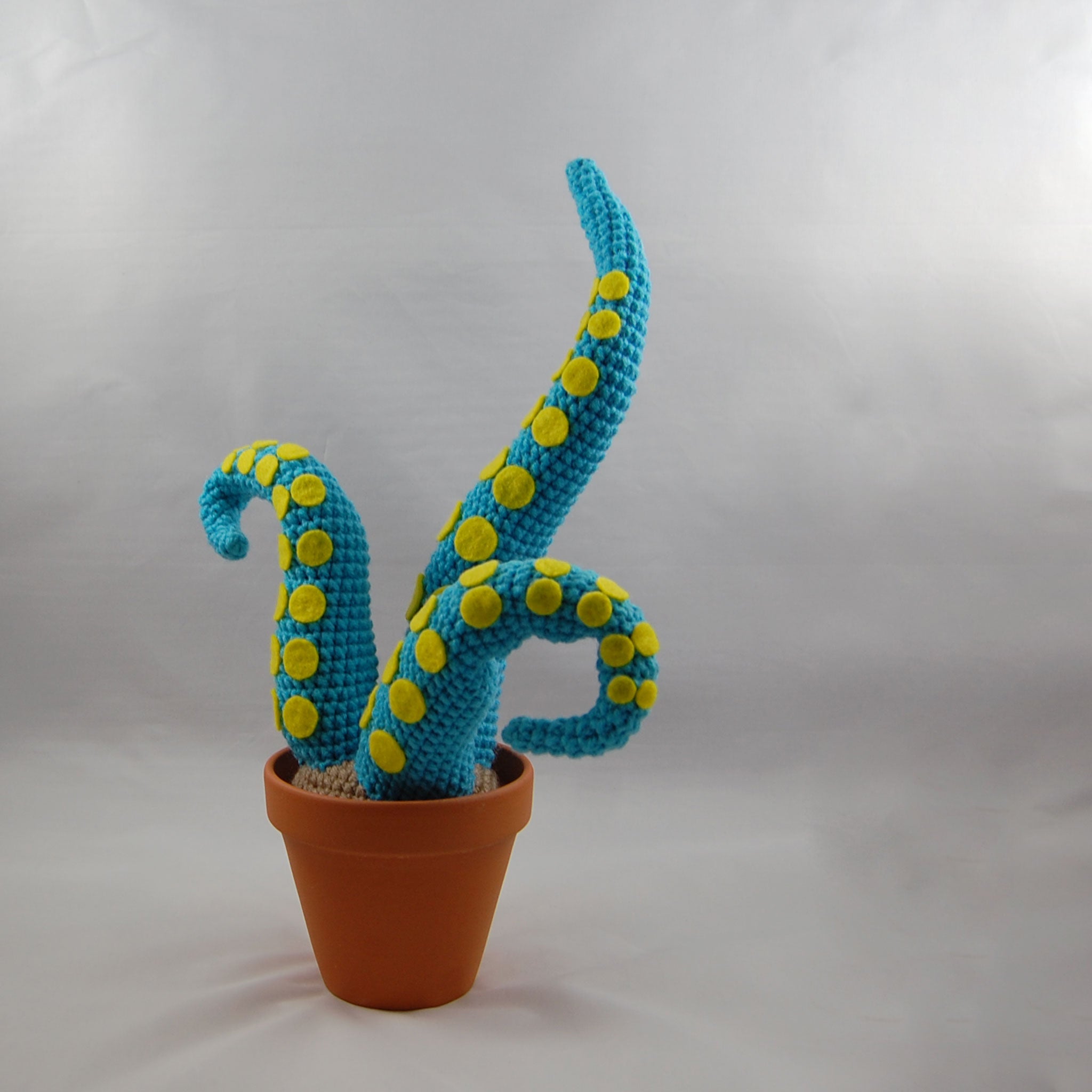 Tentacle Plant Crochet Pattern