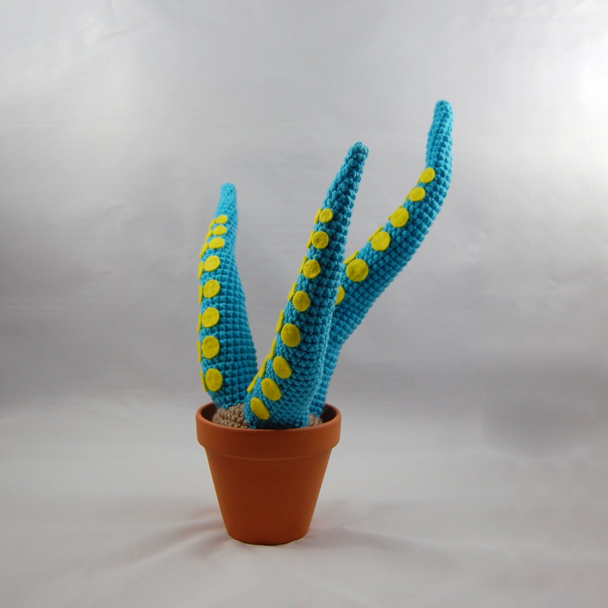 Tentacle Plant Crochet Pattern