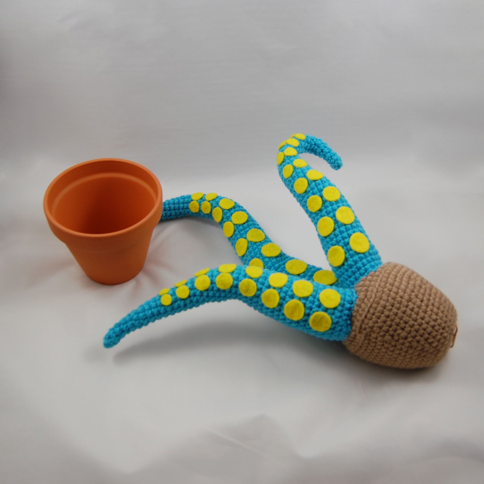 Tentacle Plant Crochet Pattern