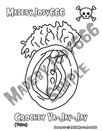Crochet Va-Jay-Jay (Vulva) Pattern