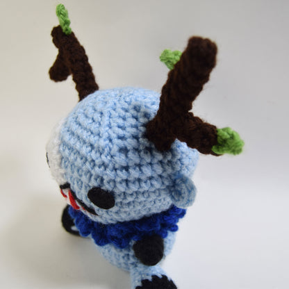 Wendigo Crochet Pattern + Coloring Page