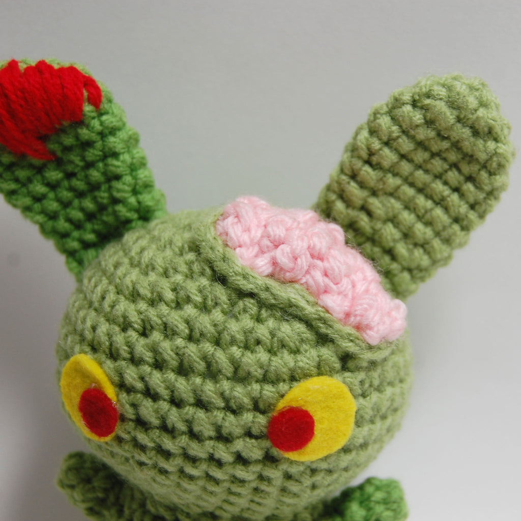 Zombie Bunny Amigurumi (made to order)