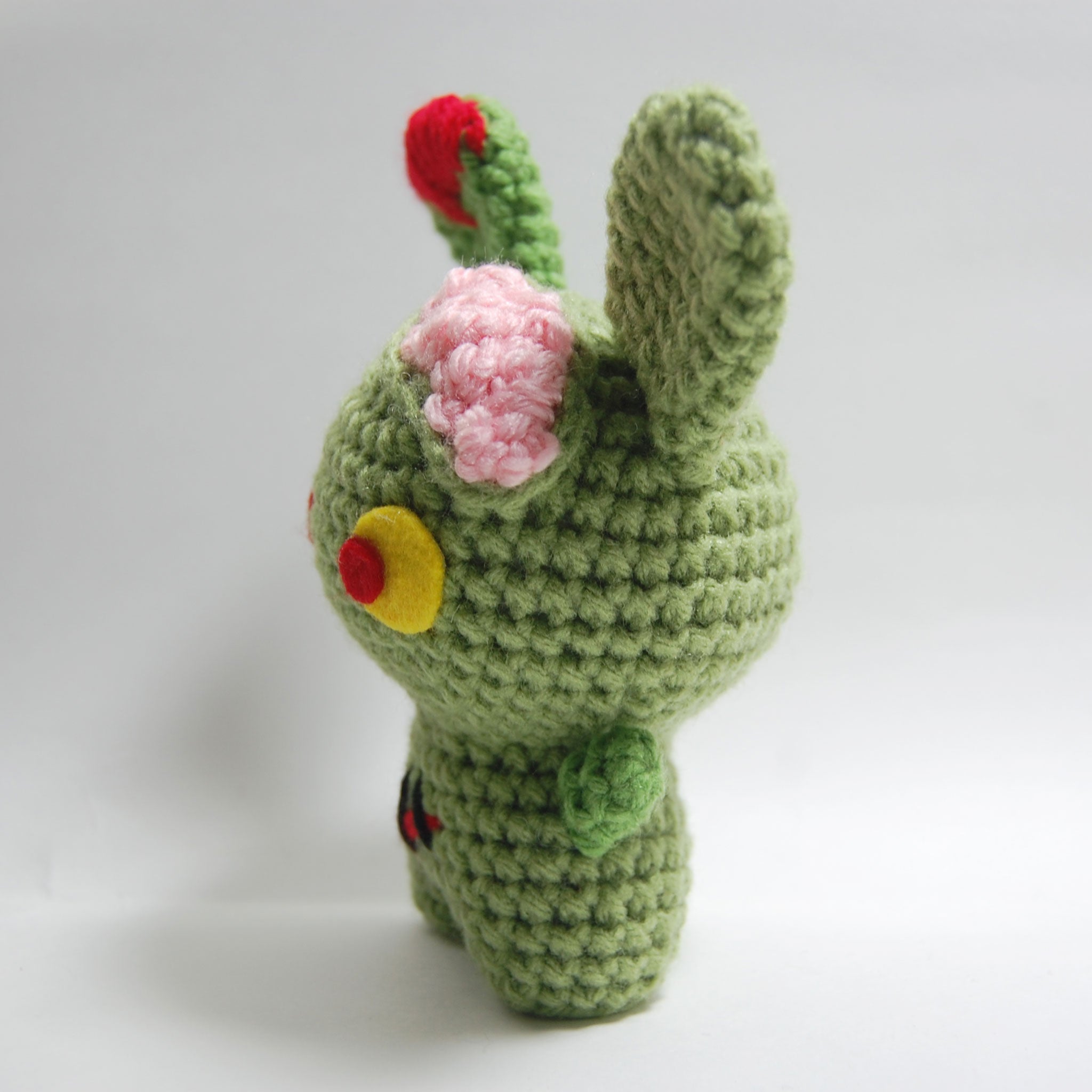 Zombie Bunny Amigurumi (made to order)