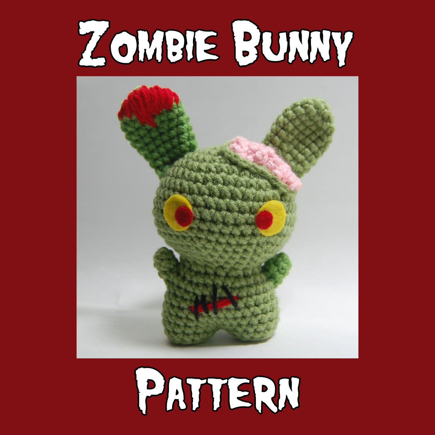 zombie bunny crochet pattern