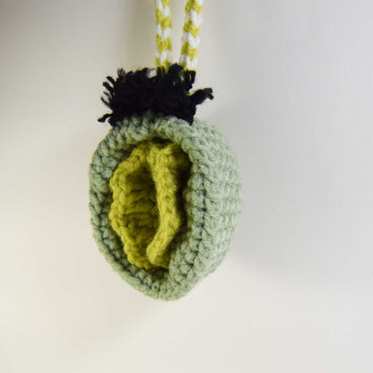 Crochet Zombie Va-Jay-Jay (Vulva)